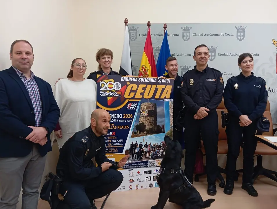 presentaci&oacute;n de la carrera solidaria 091