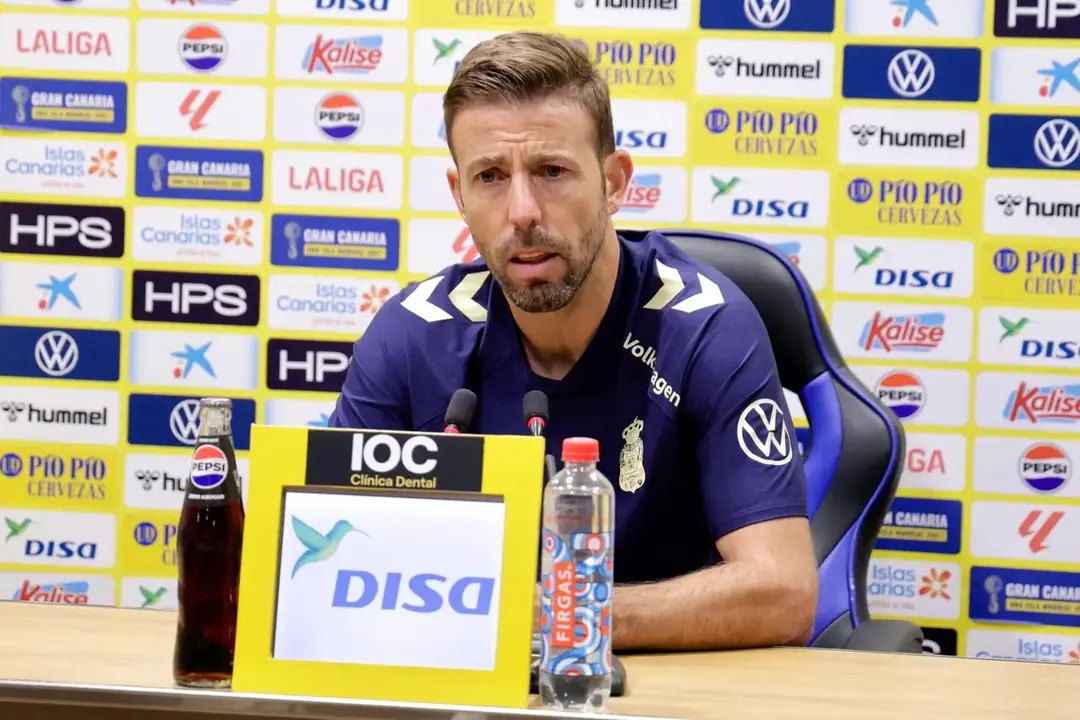 Luis Garc&iacute;a, t&eacute;cnico de la UD Las Palmas