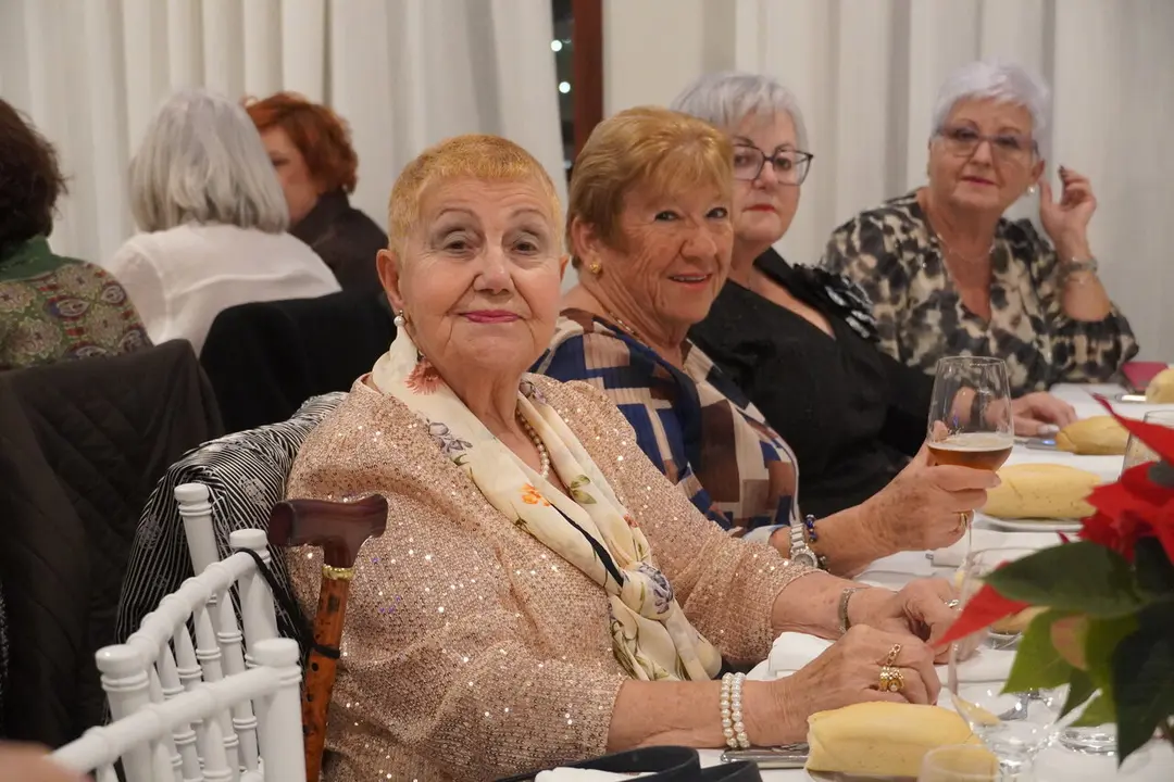 Cena de Navidad de los mayores / M.Zapico