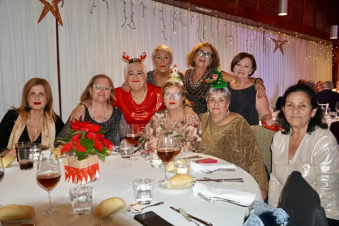 Cena de Navidad de los mayores / M.Zapico