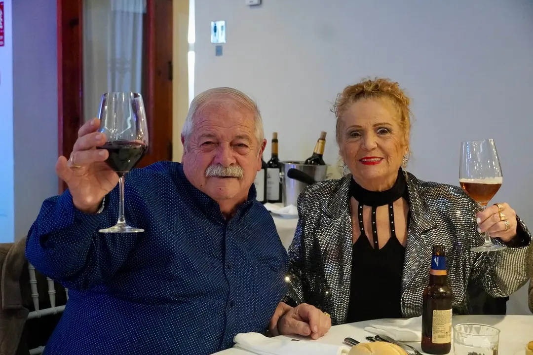 Cena de Navidad de los mayores / M.Zapico