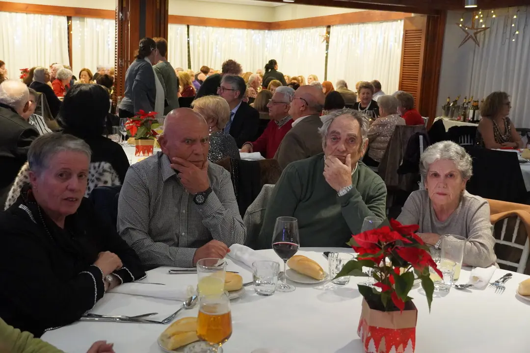 Cena de Navidad de los mayores / M.Zapico