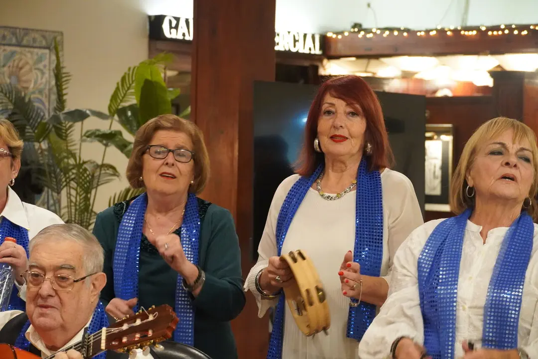 Cena de Navidad de los mayores / M.Zapico
