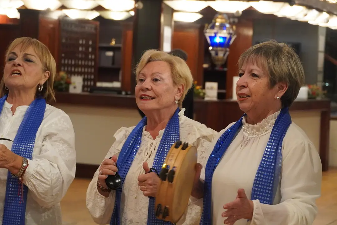 Cena de Navidad de los mayores / M.Zapico
