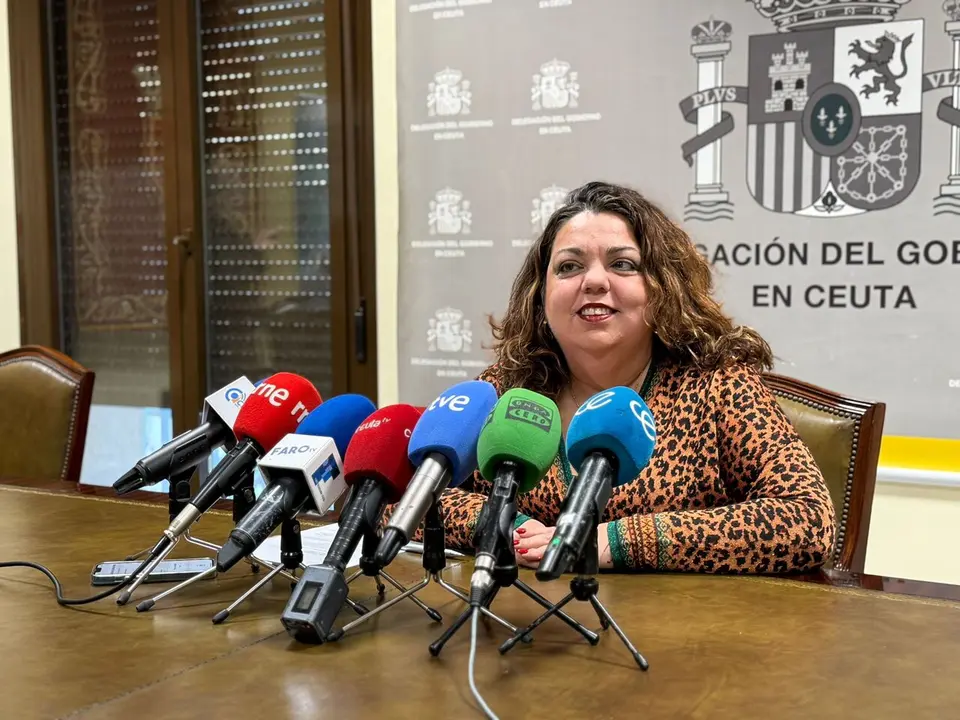 Cristina P&eacute;rez durante la comparecencia