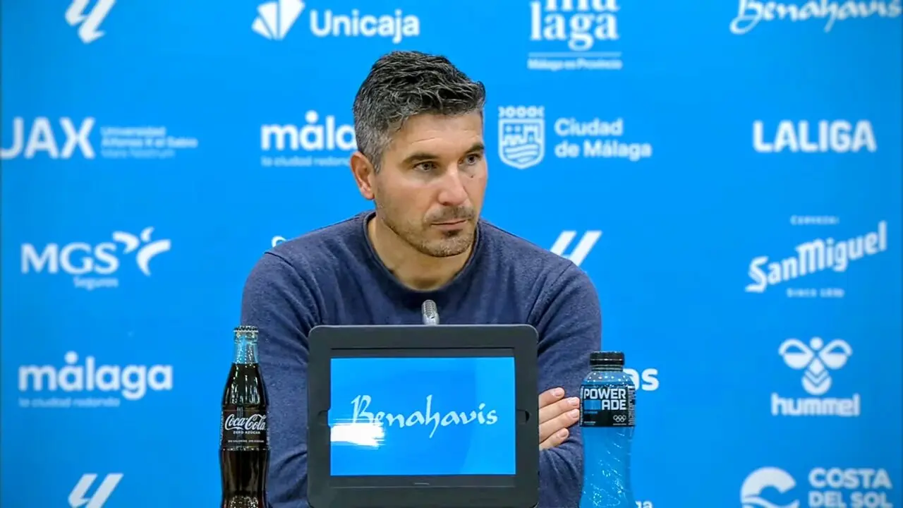 Juanfran Funes, entrenador del M&aacute;laga