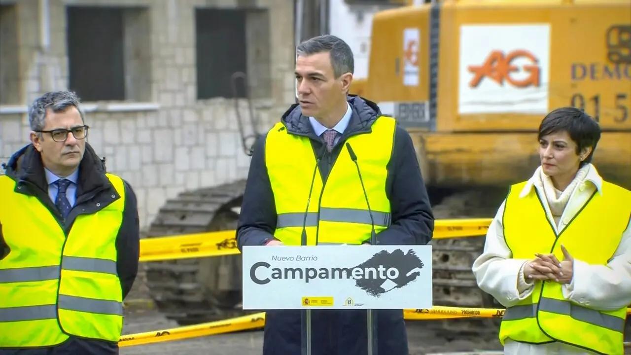 El presidente del Gobierno, durante su intervenci&oacute;n