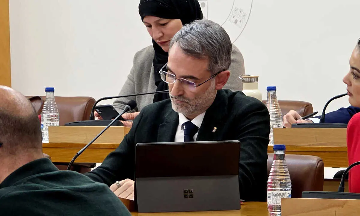  Sebasti&aacute;n Guerrero, portavoz del PSOE / Laura Ortiz 