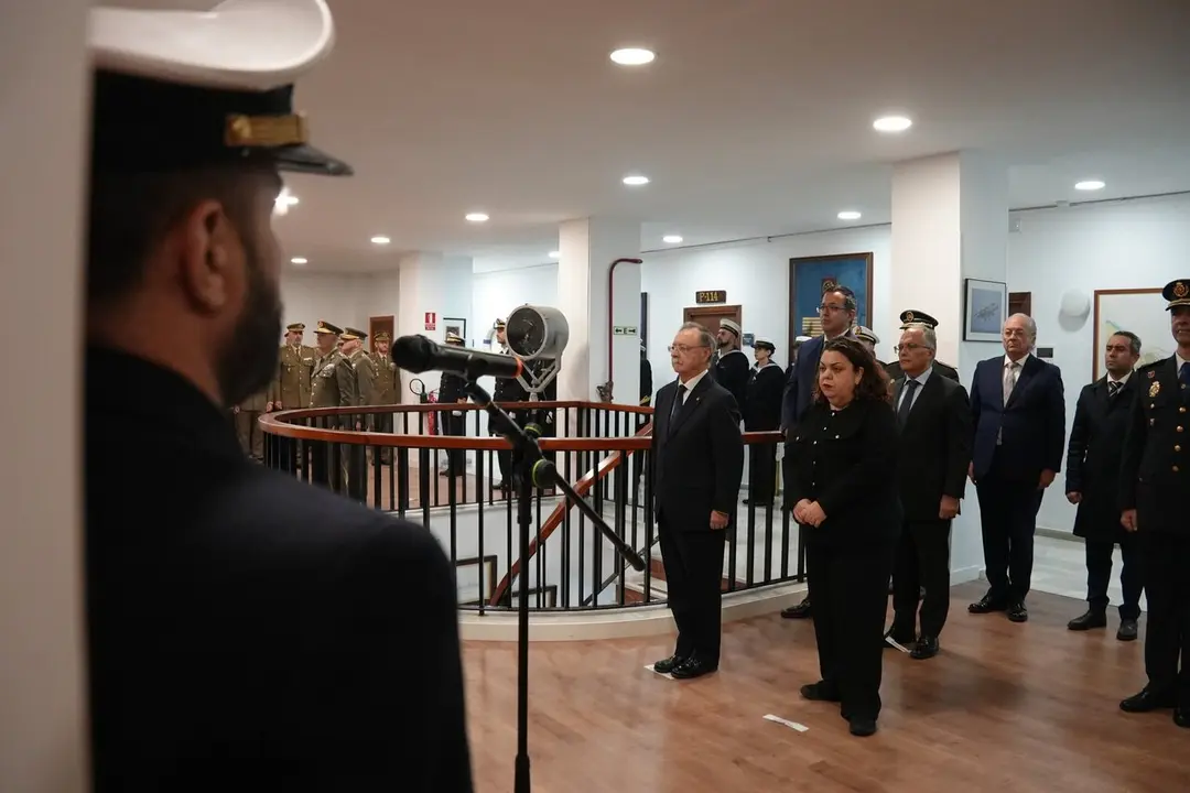 Despedida al comandante Mill&aacute;n Leira en el relevo de mando de la Comandancia Naval de Ceuta
