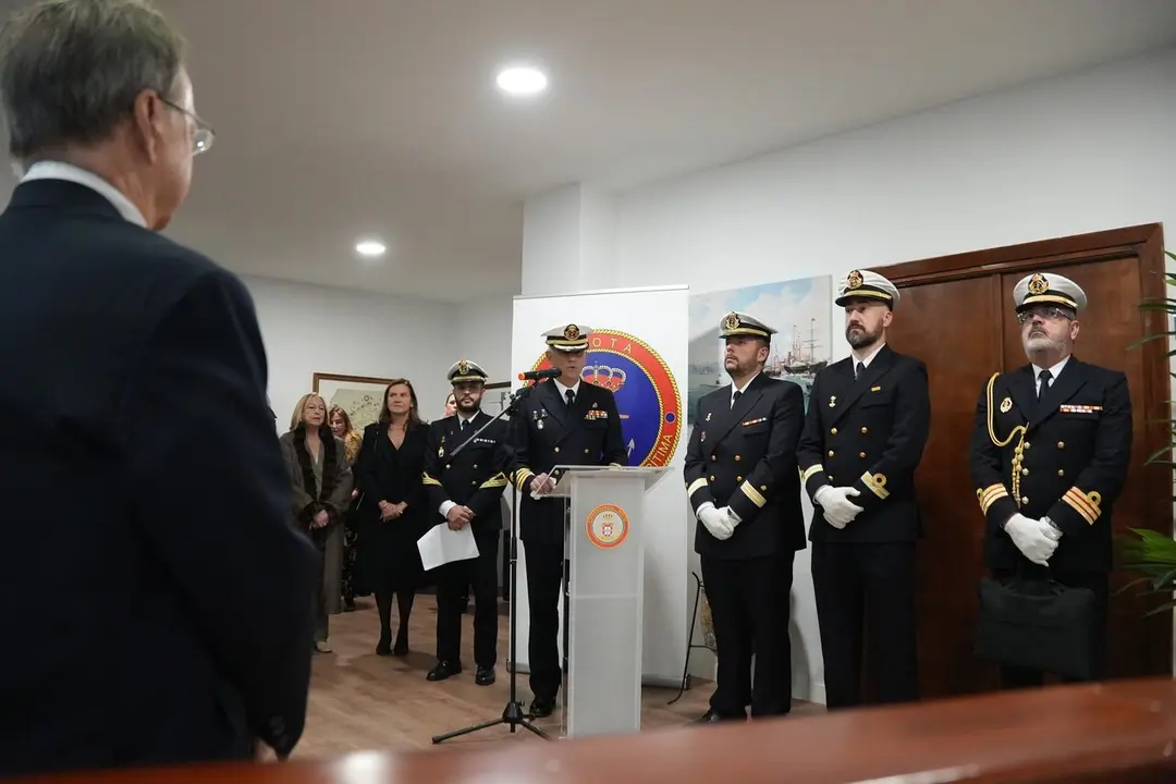 Despedida al comandante Mill&aacute;n Leira en el relevo de mando de la Comandancia Naval de Ceuta