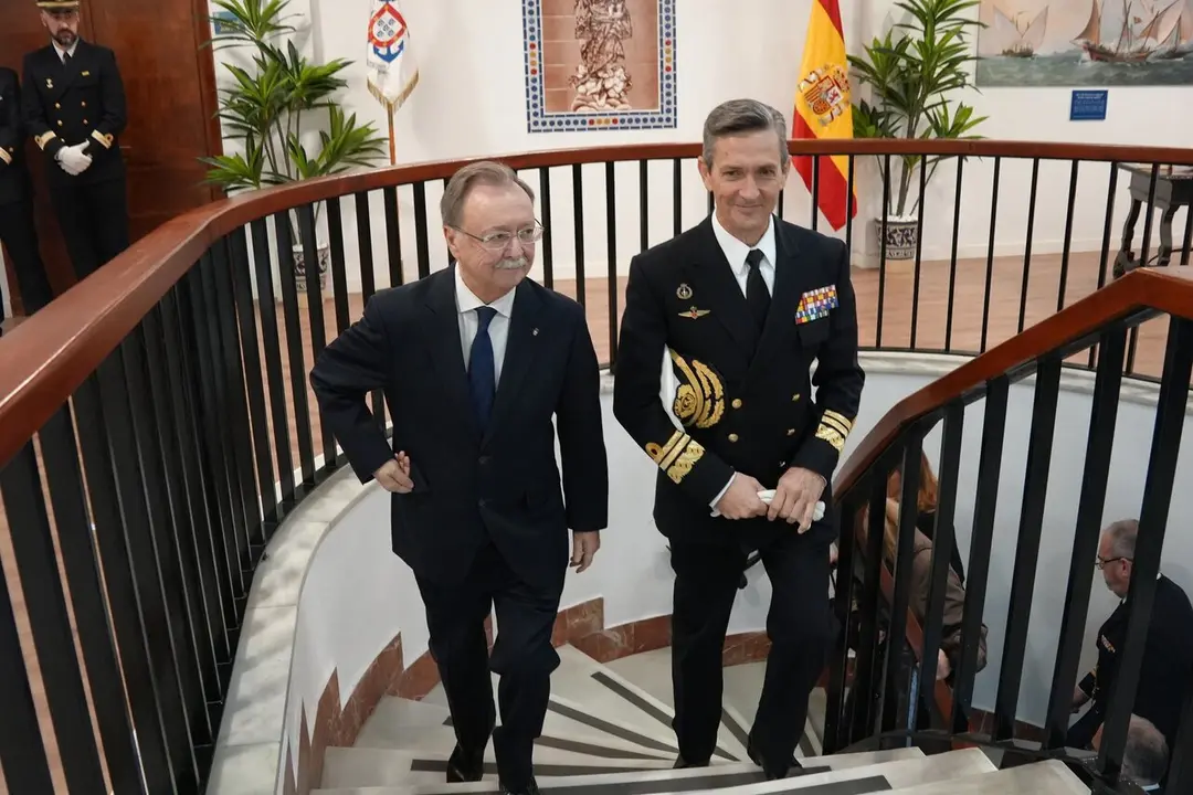 Despedida al comandante Mill&aacute;n Leira en el relevo de mando de la Comandancia Naval de Ceuta