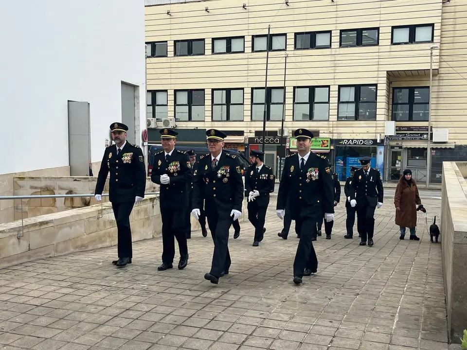 homenaje a la Polic&iacute;a Nacional 202 aniversario
