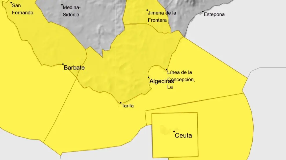 Aviso amarillo