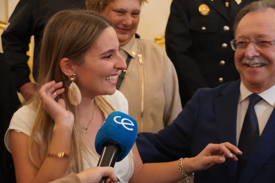 Chechu Ortiz pide matrimonio a su novia Marina / M.Zapico