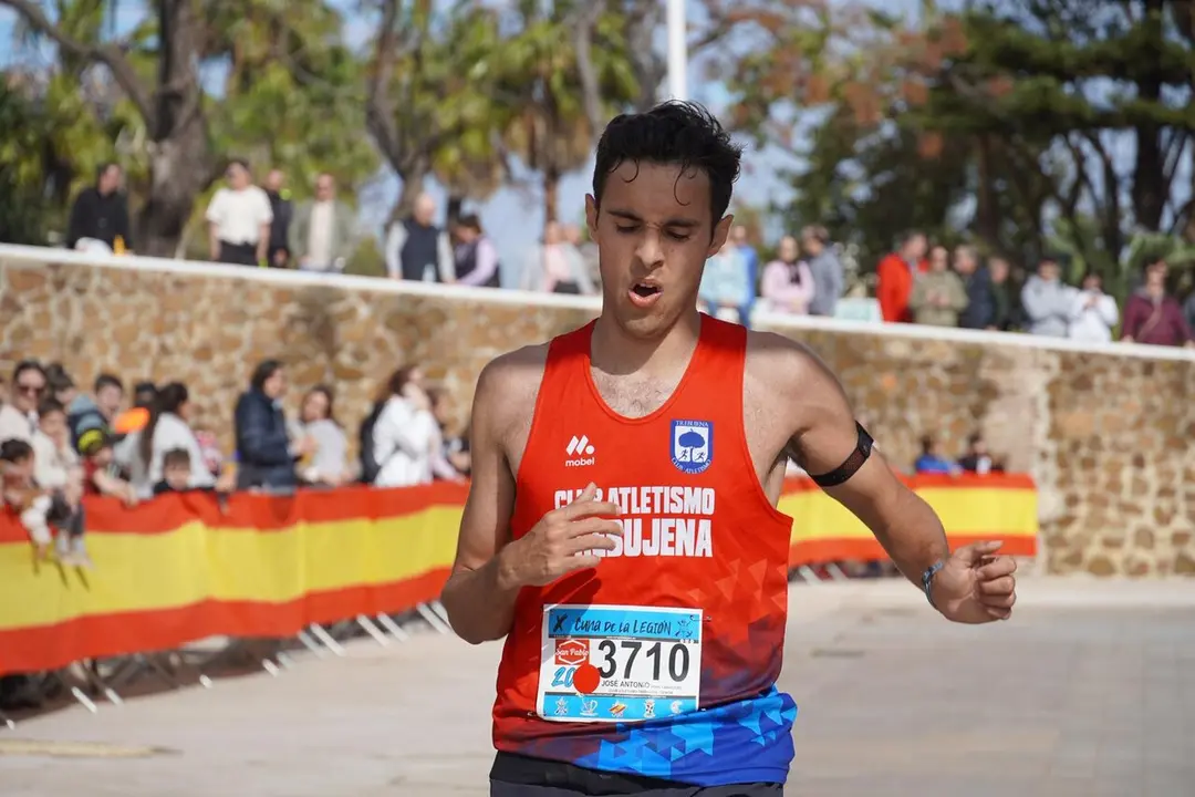 Llegada de los 20 kil&oacute;metros de la Cuna de la Legi&oacute;n