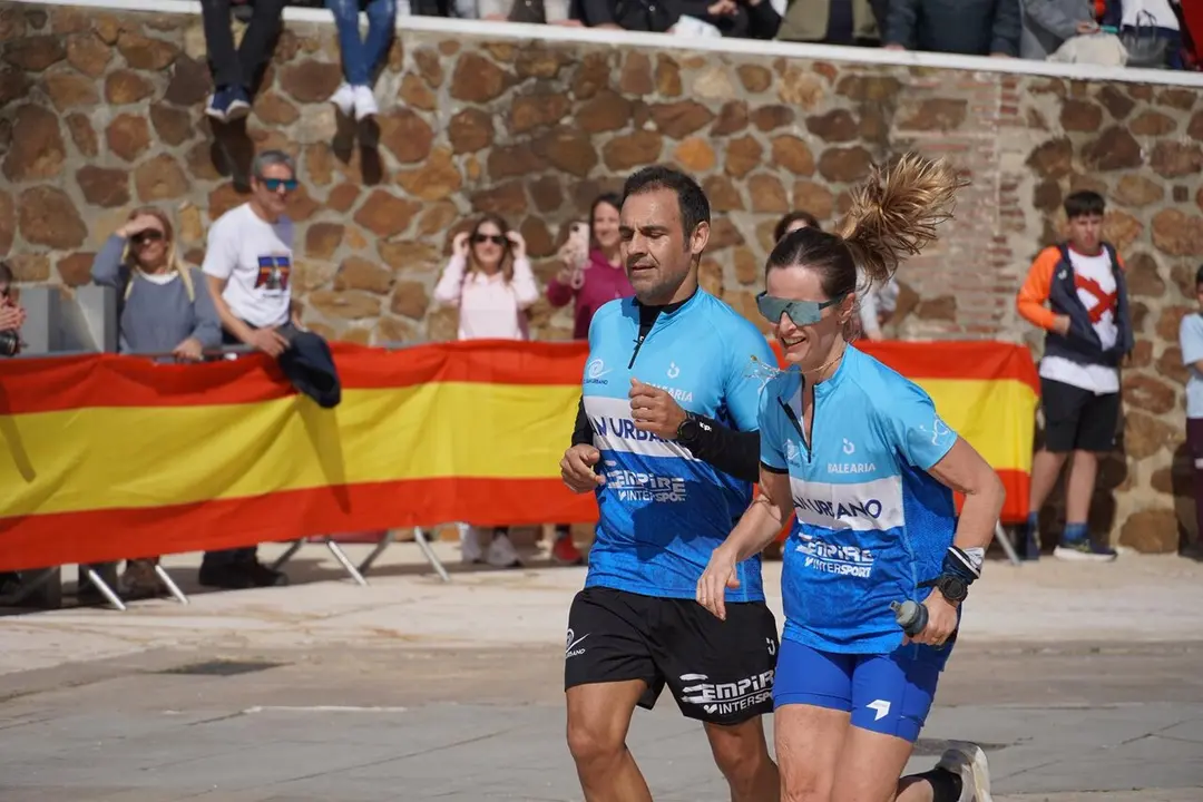Llegada de los 20 kil&oacute;metros de la Cuna de la Legi&oacute;n