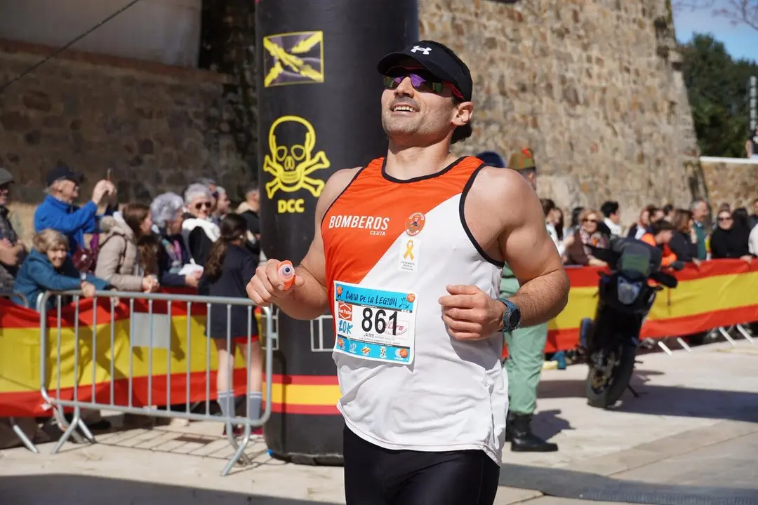Llegada de los 20 kil&oacute;metros de la Cuna de la Legi&oacute;n