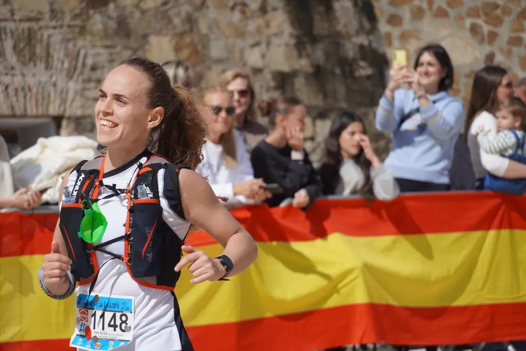 Llegada de los 20 kil&oacute;metros de la Cuna de la Legi&oacute;n