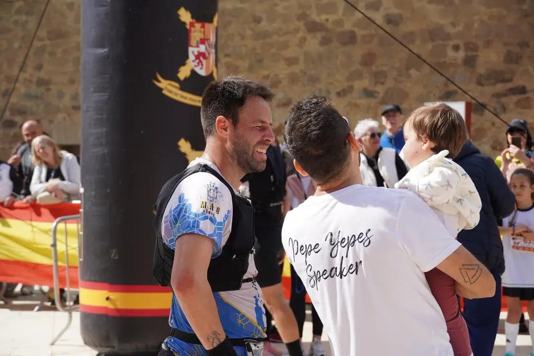 Llegada de los 20 kil&oacute;metros de la Cuna de la Legi&oacute;n