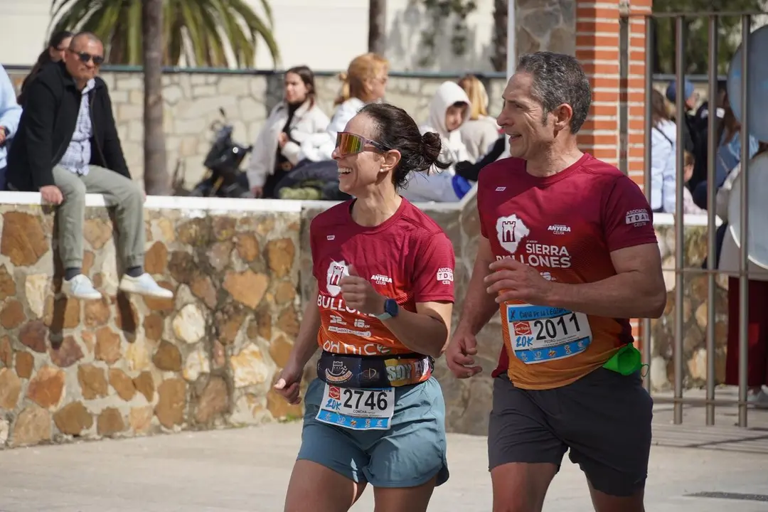 Llegada de los 20 kil&oacute;metros de la Cuna de la Legi&oacute;n