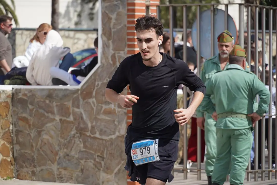 Llegada de los 20 kil&oacute;metros de la Cuna de la Legi&oacute;n