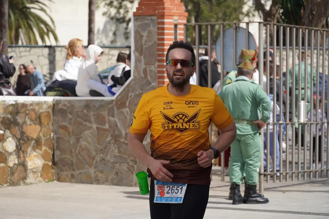 Llegada de los 20 kil&oacute;metros de la Cuna de la Legi&oacute;n