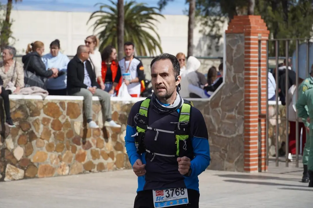 Llegada de los 20 kil&oacute;metros de la Cuna de la Legi&oacute;n