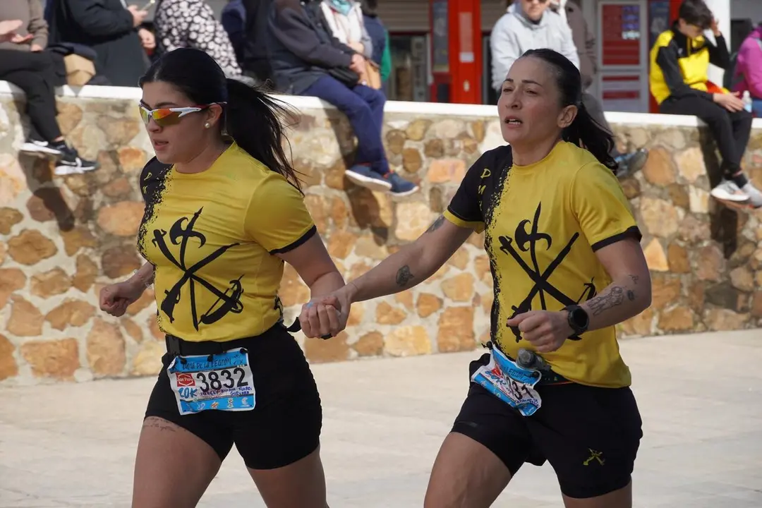 Llegada de los 20 kil&oacute;metros de la Cuna de la Legi&oacute;n