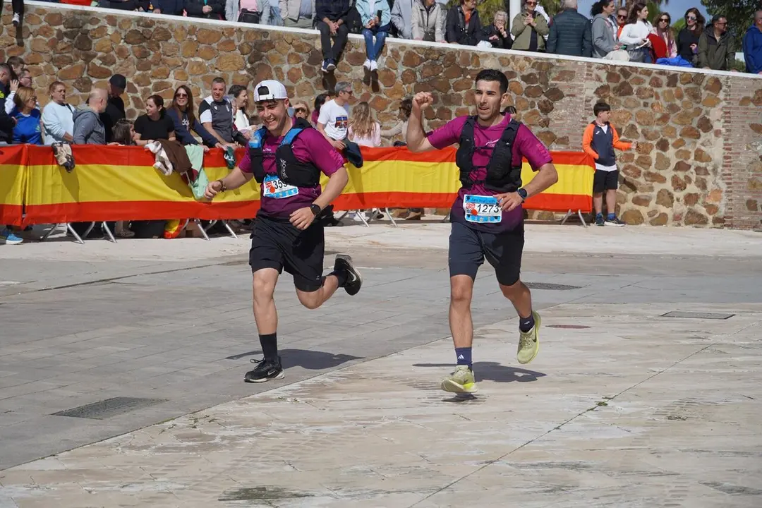 Llegada de los 20 kil&oacute;metros de la Cuna de la Legi&oacute;n