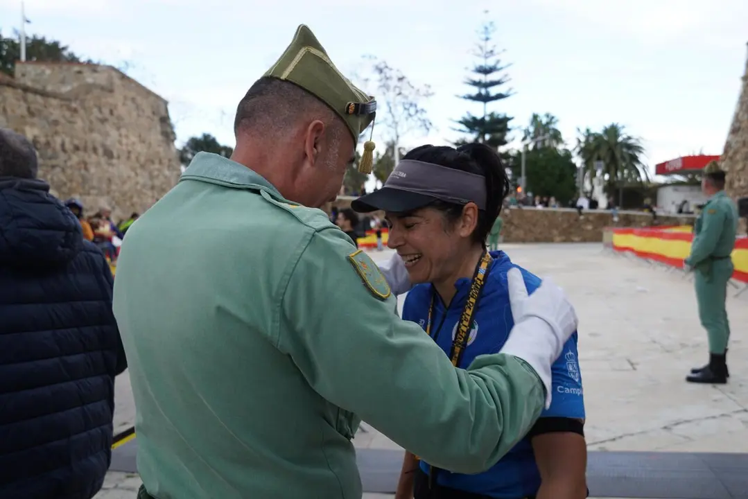 Cuna de la legi&oacute;n 50 kil&oacute;metros fem