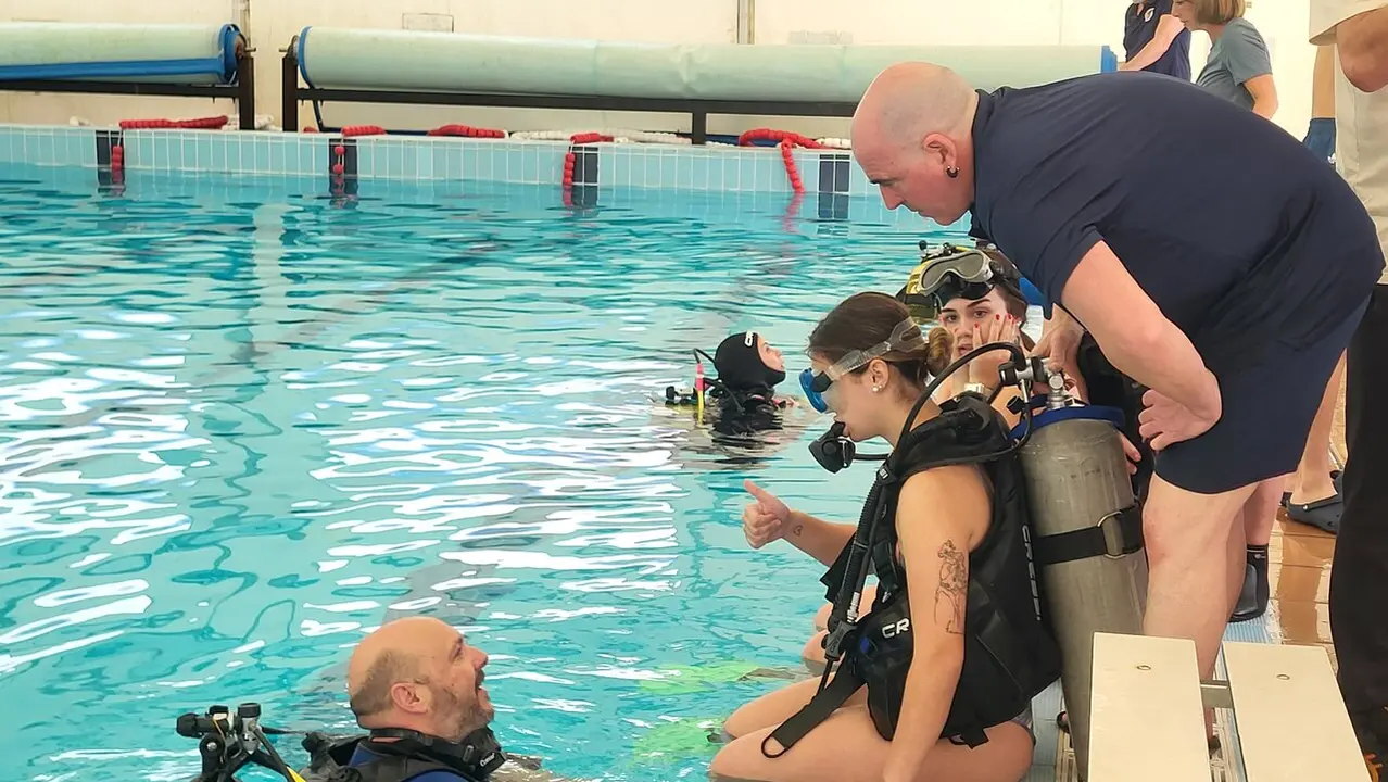bautismo de buceo