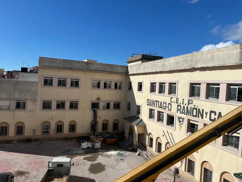 Obras CEIP Ram&oacute;n y Cajal