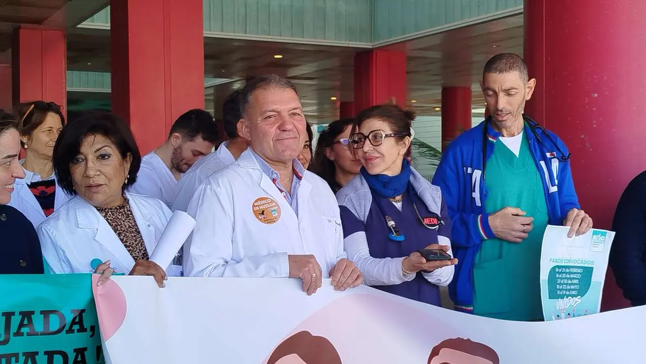 Huelga de m&eacute;dicos