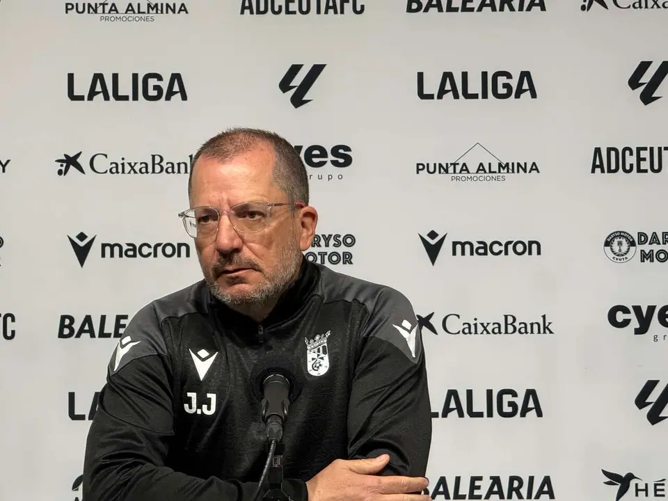 JJ Romero durante la rueda de prensa / M.Zapico