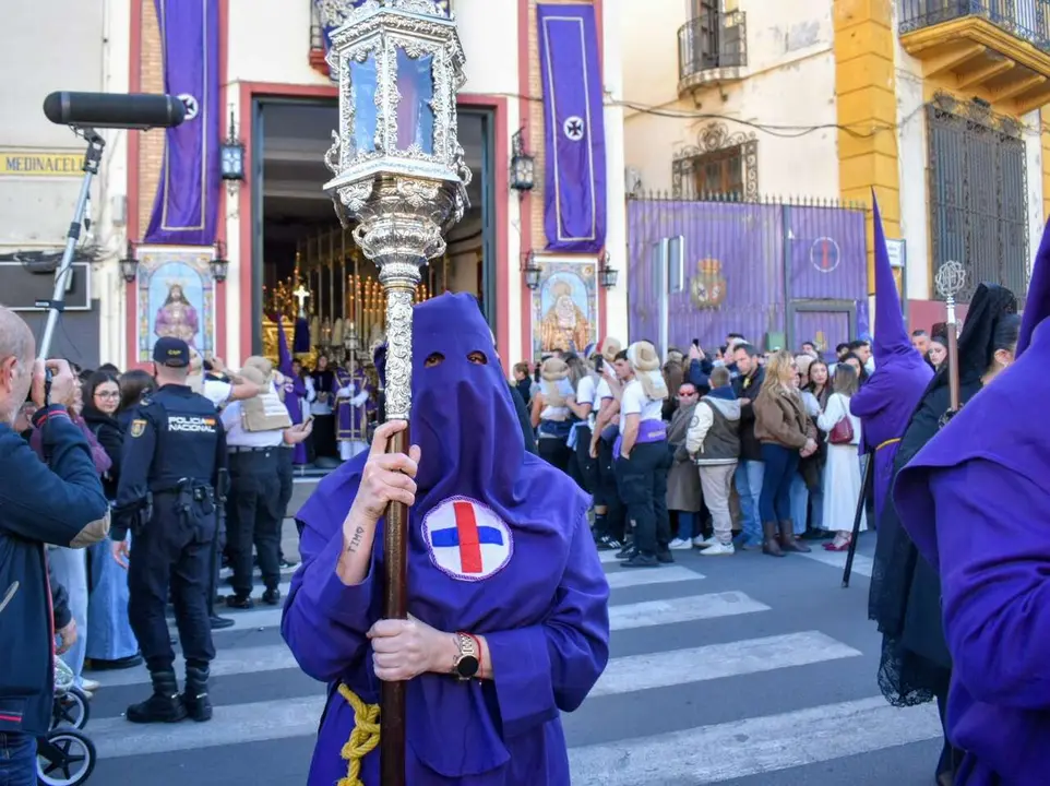 Salida procesional del Medinaceli Nuestro Padre Jes&uacute;s Cautivo y Rescatado y Nuestra Se&ntilde;ora de los Dolores / Alma Palomino