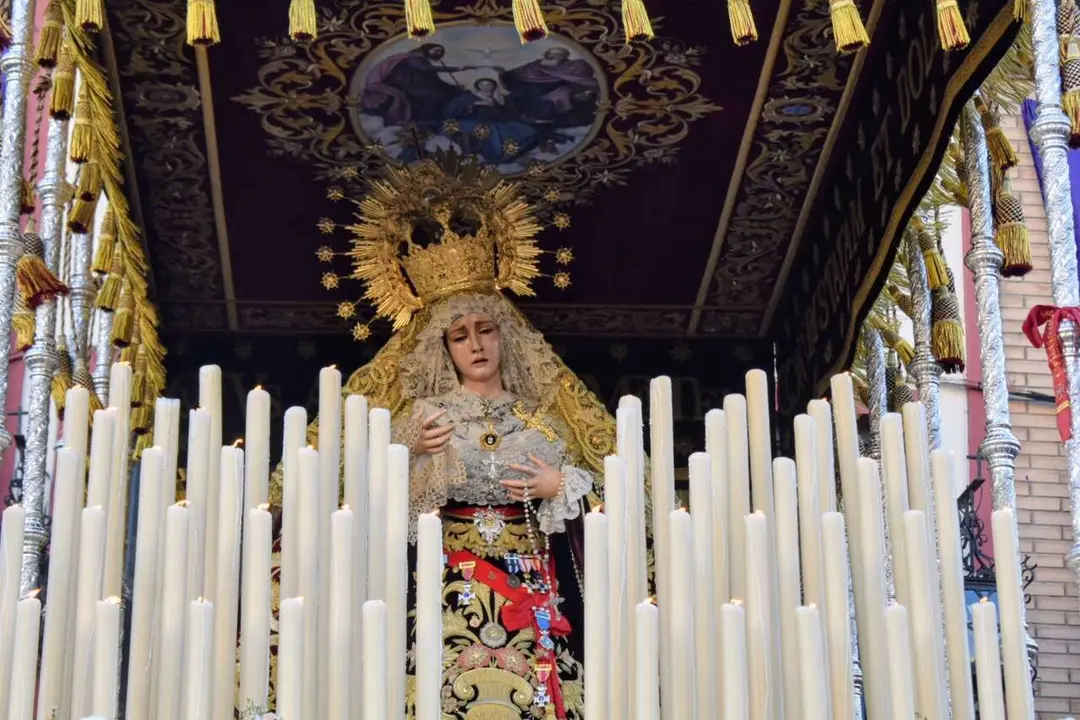 Salida procesional del Medinaceli Nuestro Padre Jes&uacute;s Cautivo y Rescatado y Nuestra Se&ntilde;ora de los Dolores / Alma Palomino