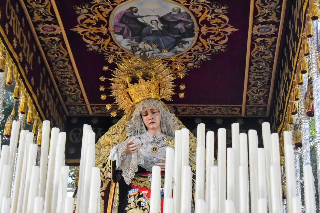 Salida procesional del Medinaceli Nuestro Padre Jes&uacute;s Cautivo y Rescatado y Nuestra Se&ntilde;ora de los Dolores / Alma Palomino
