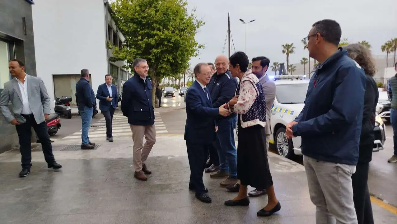 Inauguraci&oacute;n de la tienda en el puerto de MGI