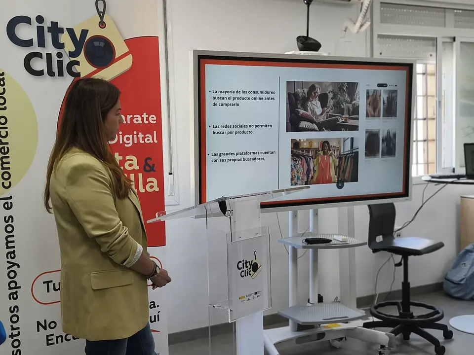 Presentaci&oacute;n de 'City Clic', la app  de comercio digital creada en el CIFP N&ordm;1