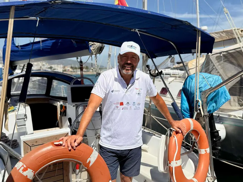 Pepe Da Rosa en el Puerto Deportivo de Ceuta./ J.A. Gonz&aacute;lez