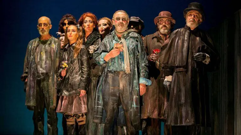 Elenco de "Luces de Bohemia", del Teatro Cl&aacute;sico de Sevilla (CL&Aacute;SICO DE SEVILLA)