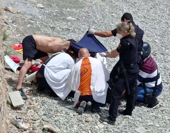 migrante intento suicidio