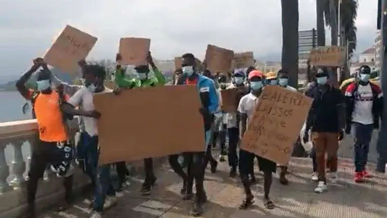 subsaharianos migrantes