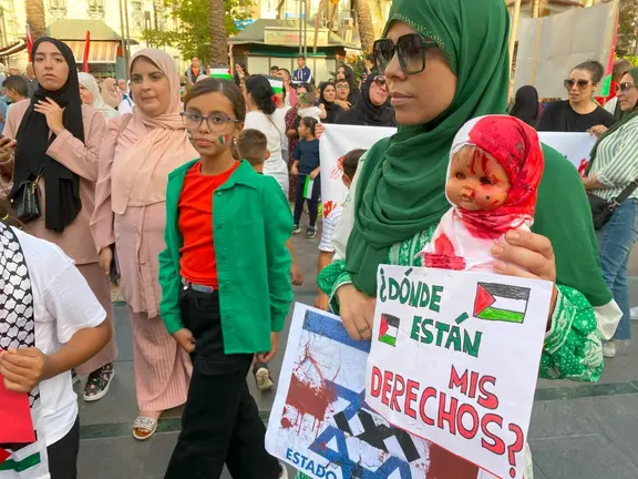 Concentraci&oacute;n por Palestina