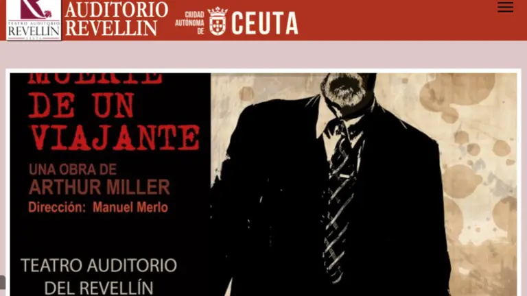  Captura de la web del teatro del Revell&iacute;n de este mismo mi&eacute;rcoles anunciando una obra para octubre de 2022. 