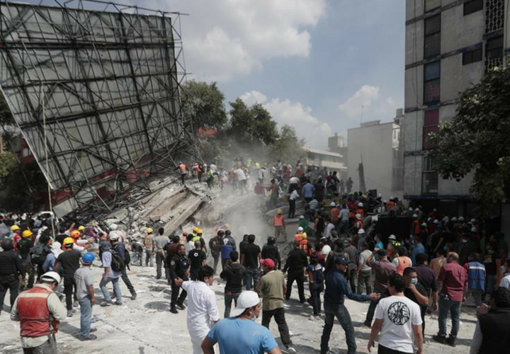 Terremoto en México. Twitter.