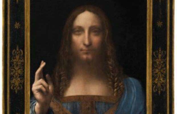 Leonardo da Vinci (1452-1519), Salvator Mundi, painted circa 1500.
