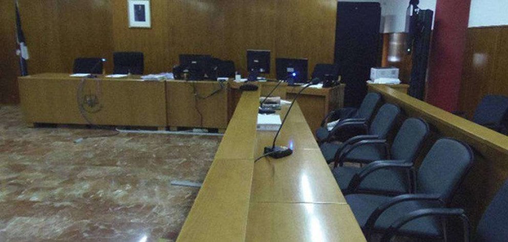 Sala de vistas de la Audiencia Provincial (C.A./ARCHIVO)