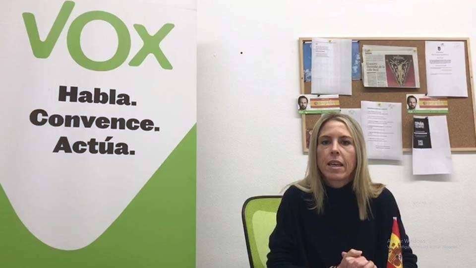 La candidata de Vox al Congreso, Teresa López (CEDIDA)