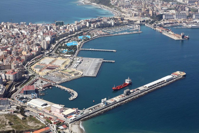 darsena de levante del puerto de Ceuta
